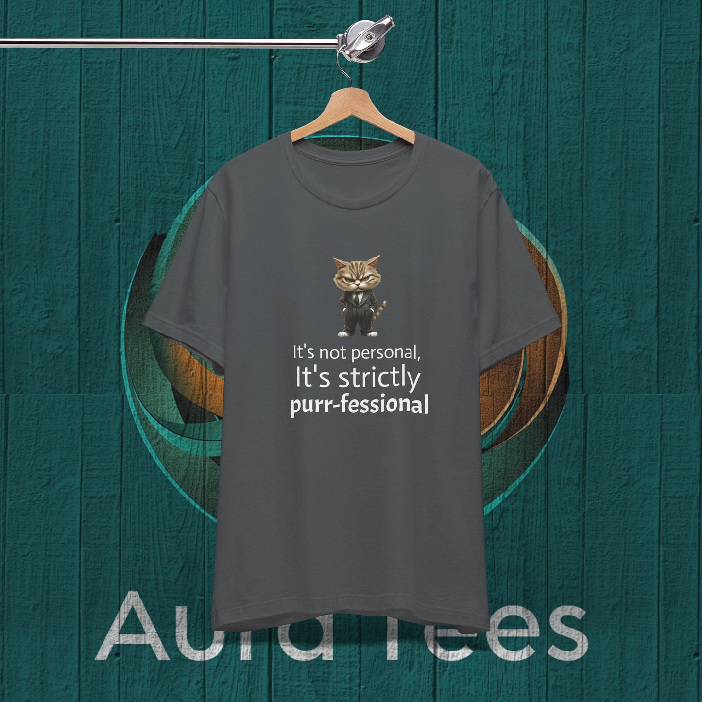 cat mafioso purrfessional tee
