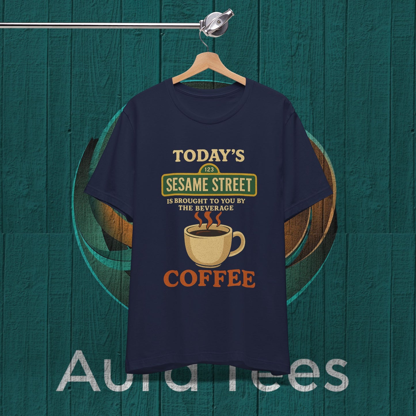 coffee Sesame Street tee