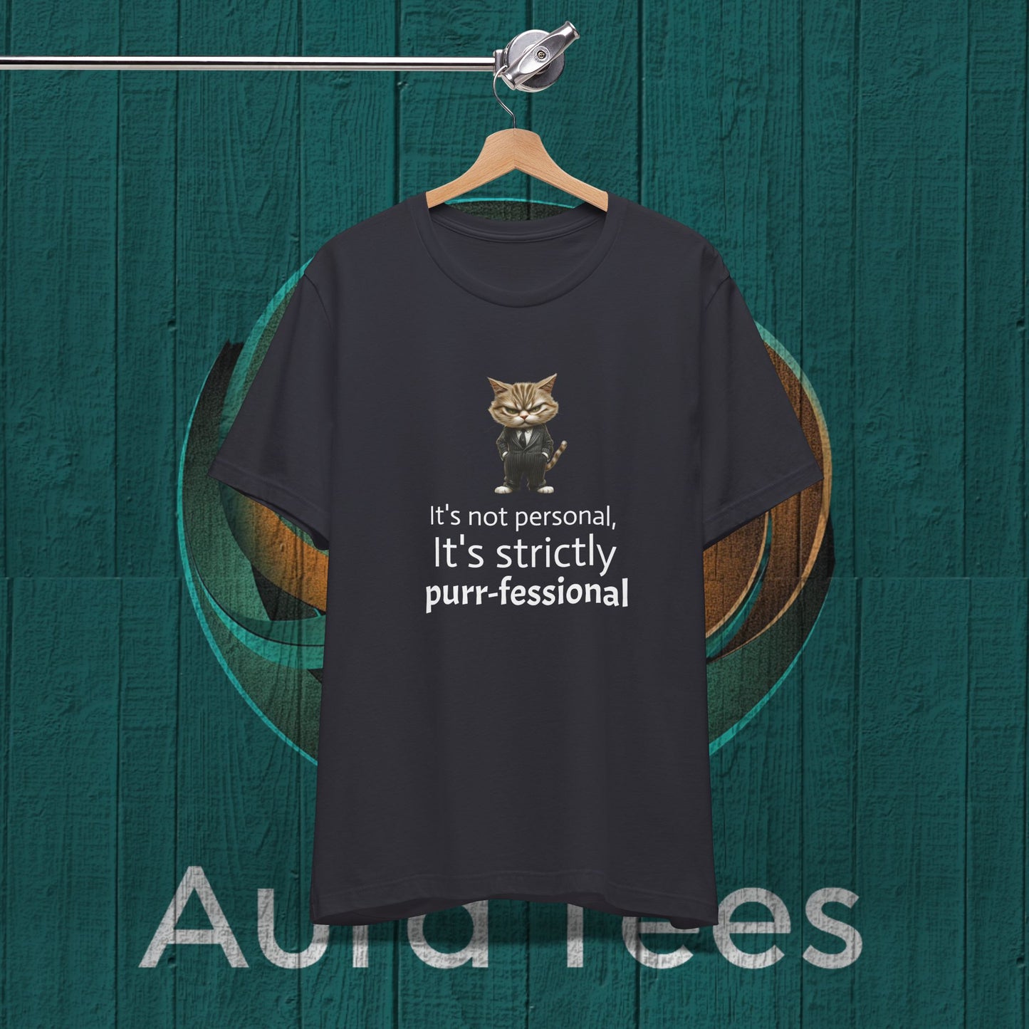 cat mafioso purrfessional tee